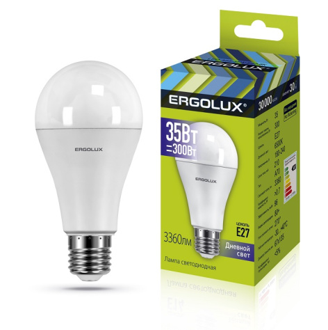 фото Лампа светодиодная ERGOLUX LED-A70-35W-E27-6K в Перми