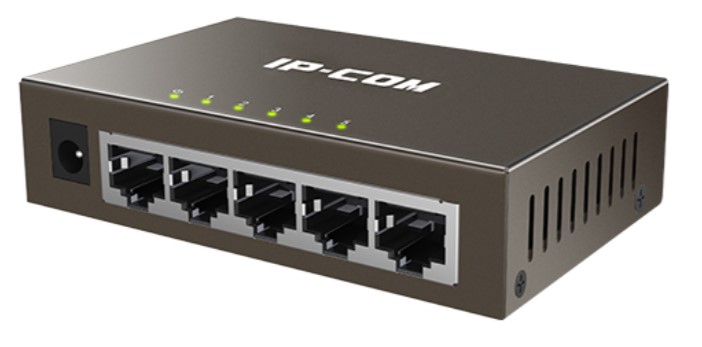 

Коммутатор неуправляемый IP-Com G1005 5*10/100/1000 Мбит/с Base-T RJ45, G1005