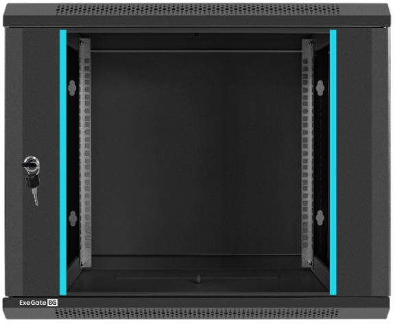 фото Шкаф настенный 19", 9U Exegate EC-WM-9U.600.G.BLACK в Омске