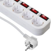 фото Сетевой фильтр Buro 500SH-5-SW-W