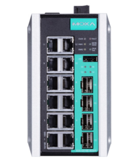 фото Коммутатор управляемый MOXA EDS-G516E-4GSFP в Уфе
