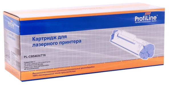 фото Картридж  ProfiLine PL-CB540A/716 в Красноярске