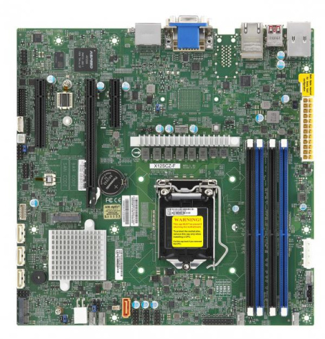 фото Материнская плата mATX Supermicro MBD-X12SCZ-F-O в Челябинске
