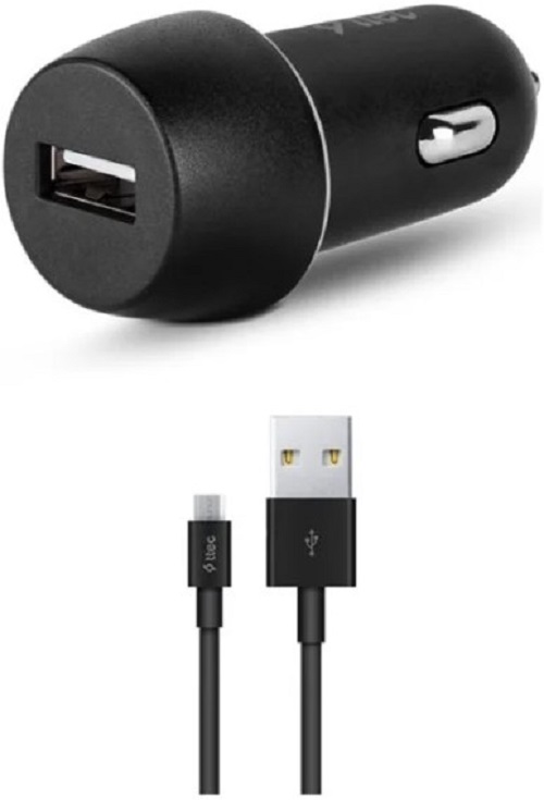 

Зарядное устройство автомобильное TTEC 2CKS20CS 2.1A, с кабелем USB-C, цвет: черный, 2CKS20CS