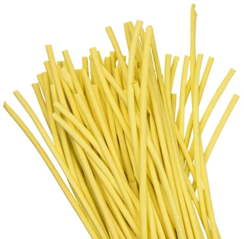 Изображение товара Термоусаживаемая трубка EKF tut-4-y-1m тонкостенная желтая для изоляции кабелей