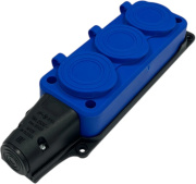 фото Удлинитель iTOK i-CONNECT-COLOR-SUR-KG-315-3-54-10-BLUE