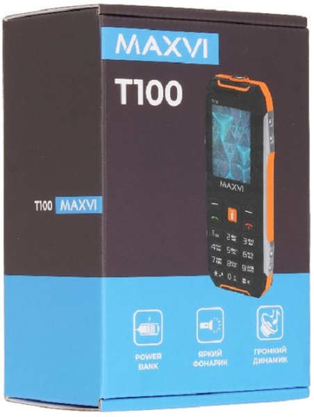 фото Мобильный телефон  MAXVI T100