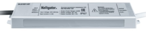 фото Драйвер светодиодный  Navigator ND-P45-IP67-12V в Самаре