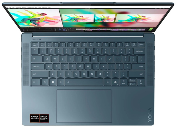 фото Ноутбук  Lenovo Yoga Pro 7 14AKP10 в Перми 14.5 ", Ryzen 7, 32 Гб RAM, 1 Тб SSD, Radeon Graphics, Бирюзовый
