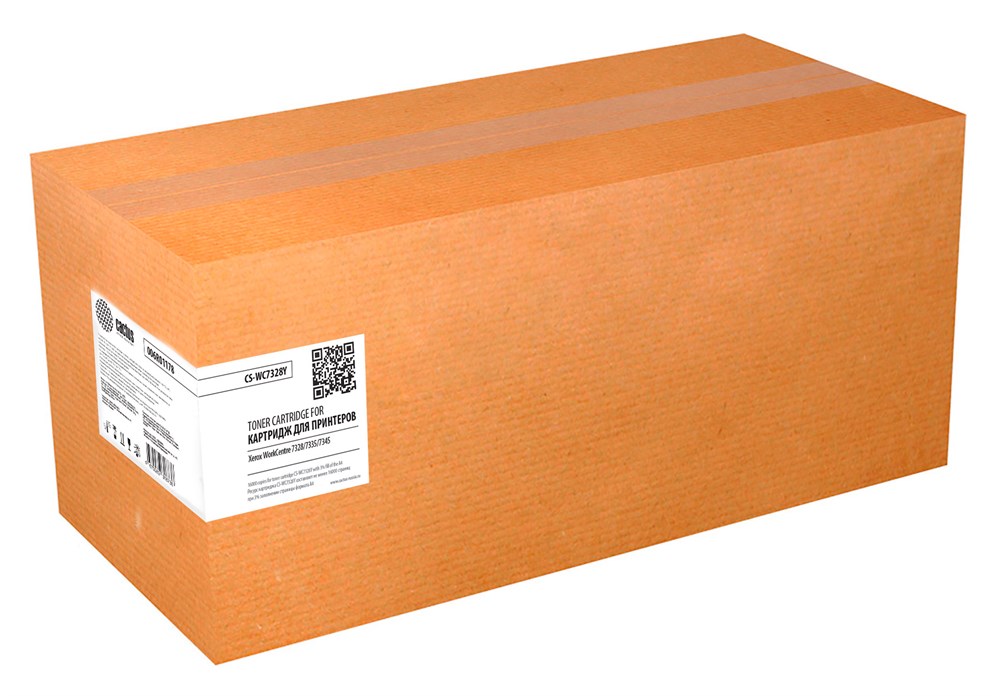 

Картридж Cactus CS-WC7328Y лазерный 006R01178 желтый для Xerox WorkCentre 7328/7335/7345, CS-WC7328Y
