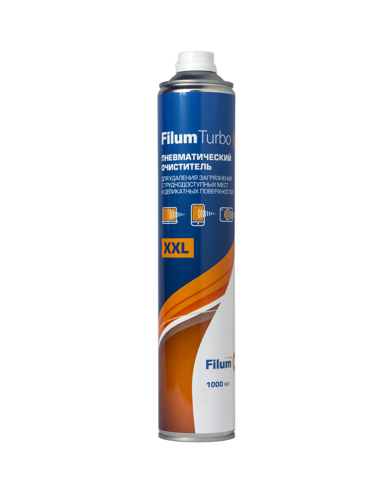 

Пневматический очиститель Filum Turbo XXL FL-CLN-Air1000 для удаления загрязнений с труднодоступных мест и деликатных поверхностей, 1000 мл, Turbo FL-CLN-Air1000