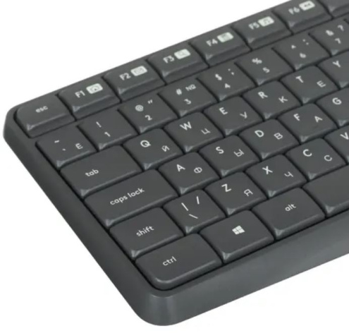 фото Клавиатура и мышь беспроводной комплект Logitech MK235 в Казани