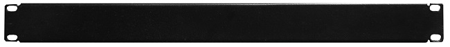 

Фальшпанель NT FPANEL 1U B 104943 чёрная, заглушка 1U, FPANEL 1U B