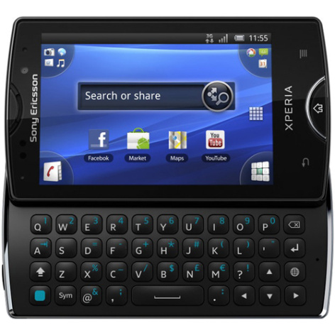 фото Мобильный телефон  Sony Ericsson SK17i Xperia Mini Pro Black