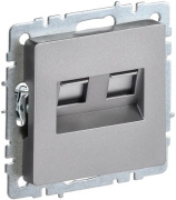 фото Розетка IEK BR-KT20-O-1-K46