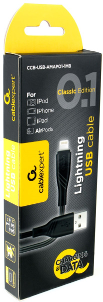 фото Кабель интерфейсный USB 2.0 Cablexpert CCB-USB-AMAPO1-1MB в Казани