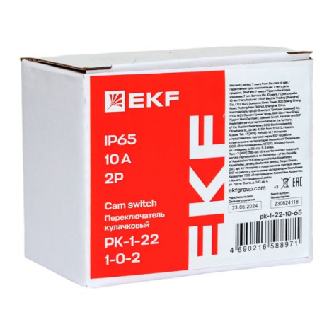 фото Переключатель кулачковый  EKF pk-1-22-10-65 в Самаре