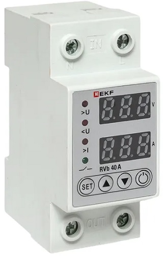 

Реле напряжения EKF rvb-m40a с дисплеем, rvb-m40a