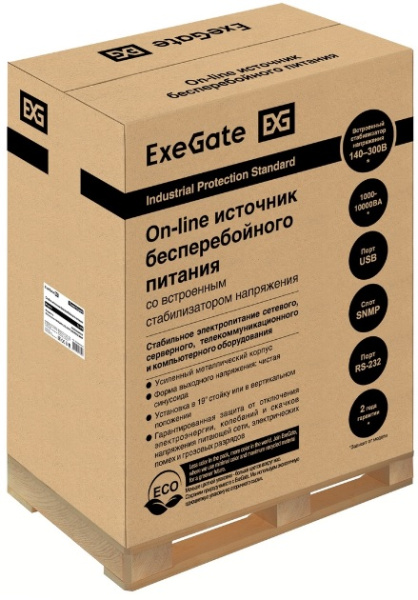 фото Источник бесперебойного питания  Exegate PowerExpert TL-575-6kVA.240V.LCD.AVR.T.USB.RS232.SNMP в Уфе