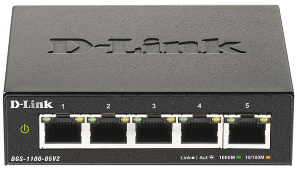 фото Коммутатор  D-link DGS-1100-05V2/A1A в Самаре