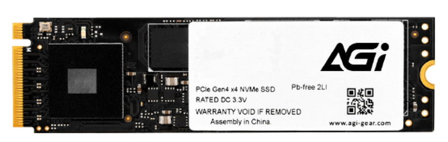 

Накопитель SSD M.2 2280 AGI AGI2T0G44AI838 AI838 2TB PCIe Gen4x4 with NVMe 7400/6700MB/s MTBF 1M 3000TBW RTL, AGI2T0G44AI838