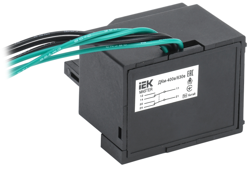 

Контакт дополнительный IEK SVA41D-DK-1-02 ДКм-400е/630е (ДКм-39) MASTER эл. р., SVA41D-DK-1-02