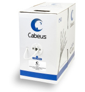 фото Кабель витая пара Cabeus UTP-4P-Cat.5e-SOLID-LSZH-WH