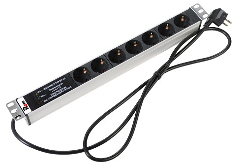 фото Блок розеток 19", 7 розеток ЦМО R-16-7S-FI-440-1.8 в Уфе