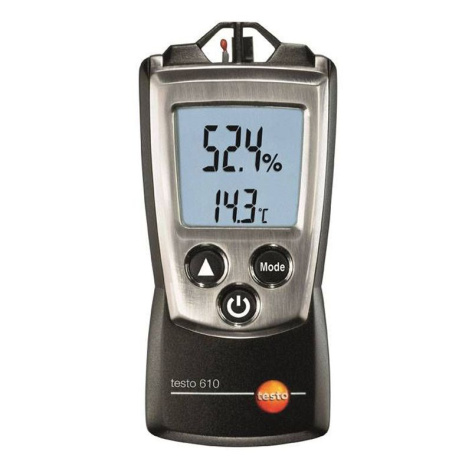 Изображение товара Профессиональный термогигрометр Testo 610 для точных измерений влажности и температуры воздуха