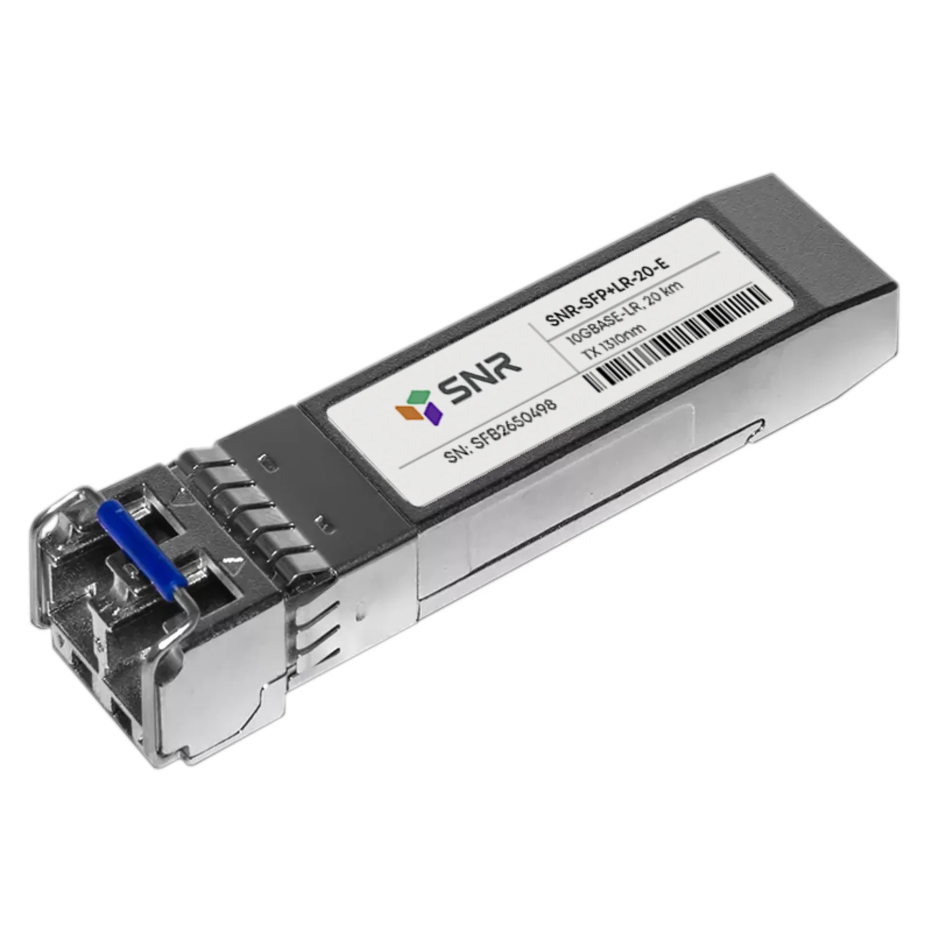 

Модуль SFP+ SNR SNR-SFP+LR-20-E оптический, дальность до 20км (11dB), 1310нм, до +85C, SNR-SFP+LR-20-E