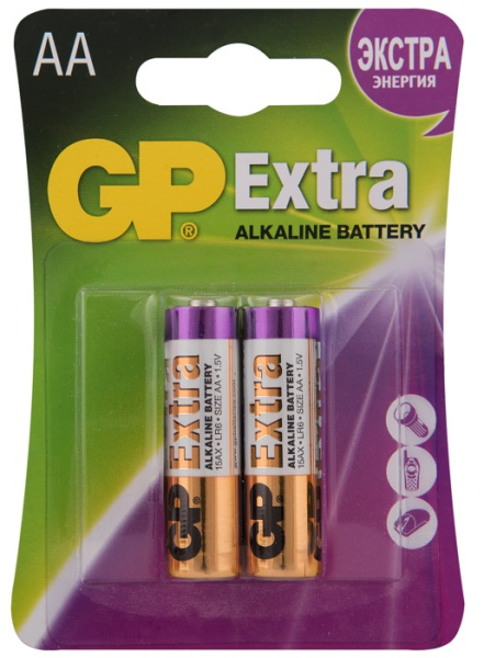 фото Батарейка  GP Extra Alkaline 15AX LR6 в Казани