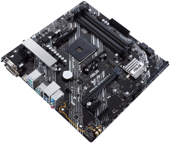 фото Материнская плата mATX ASUS PRIME B450M-A II в Казани