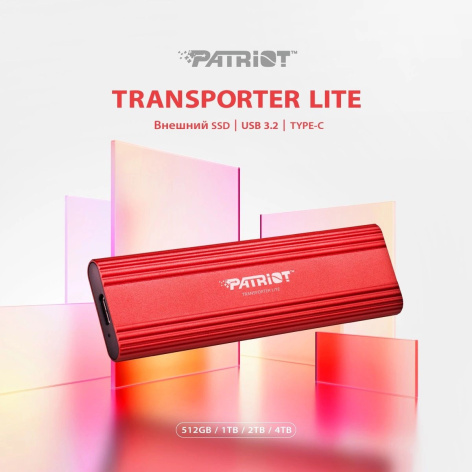 фото Внешний SSD USB 3.2 Gen 2 Type-C Patriot Memory PTPL512GPEC в Смоленске