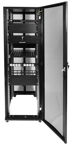 фото Шкаф напольный 19", 42U ЦМО ШТК-СП-42.6.12-48АА-9005 в Екатеринбурге