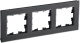 фото Рамка тройная  IEK BR-M32-G-31-K02 в Казани