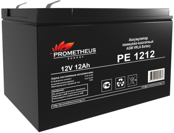 фото Батарея для ИБП PROMETHEUS ENERGY РЕ1212 в Уфе