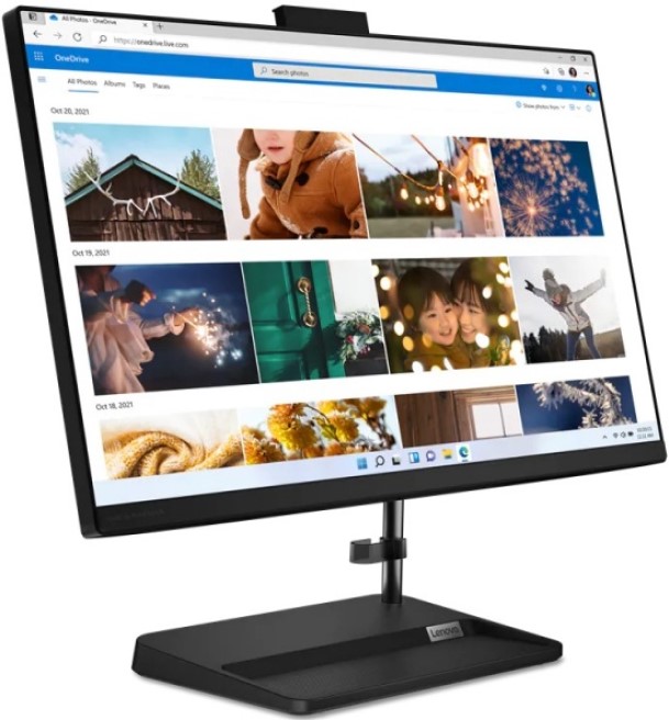 

Моноблок 23.8'' Lenovo IdeaCentre 3 24IAP7 F0GH0171RU i3-1215U/8GB/512GB SSD/UHD Graphics/1920x1080 IPS/WiFi/BT/cam/USB kbd/USB mouse/noOS/black, IdeaCentre 3 24IAP7