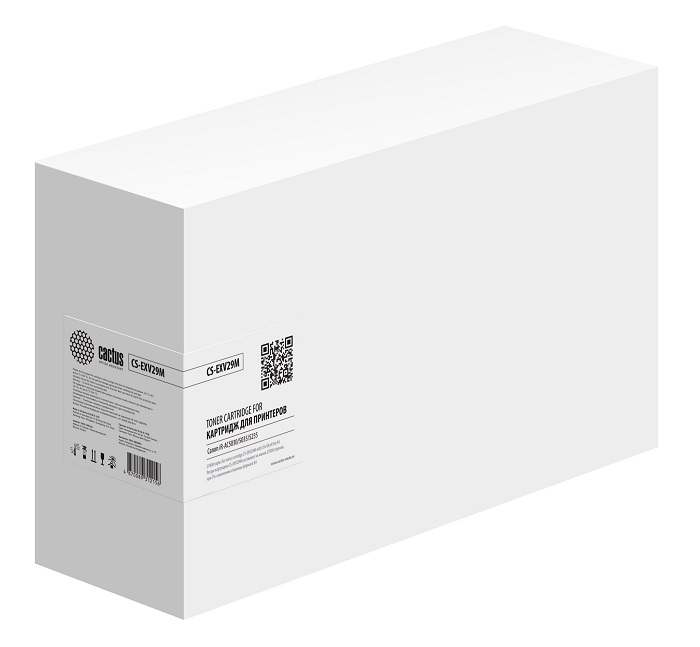 

Картридж Cactus CS-EXV29M пурпурный (27000стр.) для Canon iR-AC5030/5035/5235/5240, CS-EXV29M