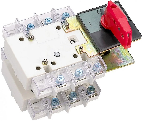 

Выключатель-разъединитель DEKraft 40101DEK ВР-101 100A 3P два направления тандем, 40101DEK