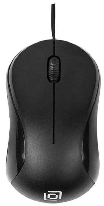 

Мышь Oklick 115SR 492888 черный оптическая (1000dpi) USB для ноутбука (2but), 115SR