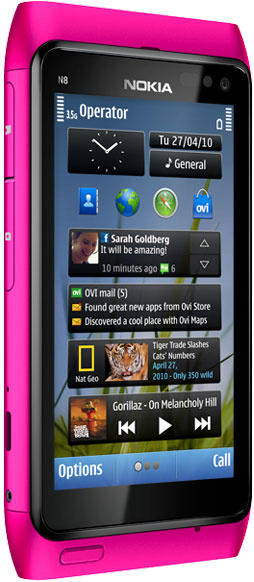 фото   Nokia N8 Pink