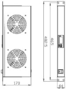 фото Вентиляторный модуль NTSS NTSS-FAN2/19T
