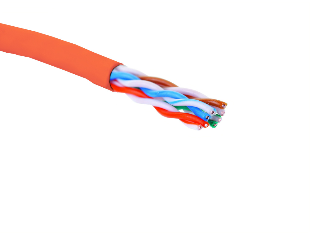 

Кабель витая пара U/UTP 5 кат. 4 пары Eurolan 19C-U5-12RD-B305 24 AWG, нг(A)-HF, внутренней прокладки, красный, коробка 305 м, 19C-U5-12RD-B305