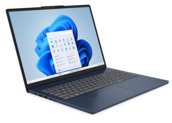 фото Ноутбук Lenovo IdeaPad Slim 3 16IRH10 16" (Intel Core i5, 16Гб DDR5, SSD 512 Гб, UHD Graphics, Без ОС) Синий [83K2003LRM]