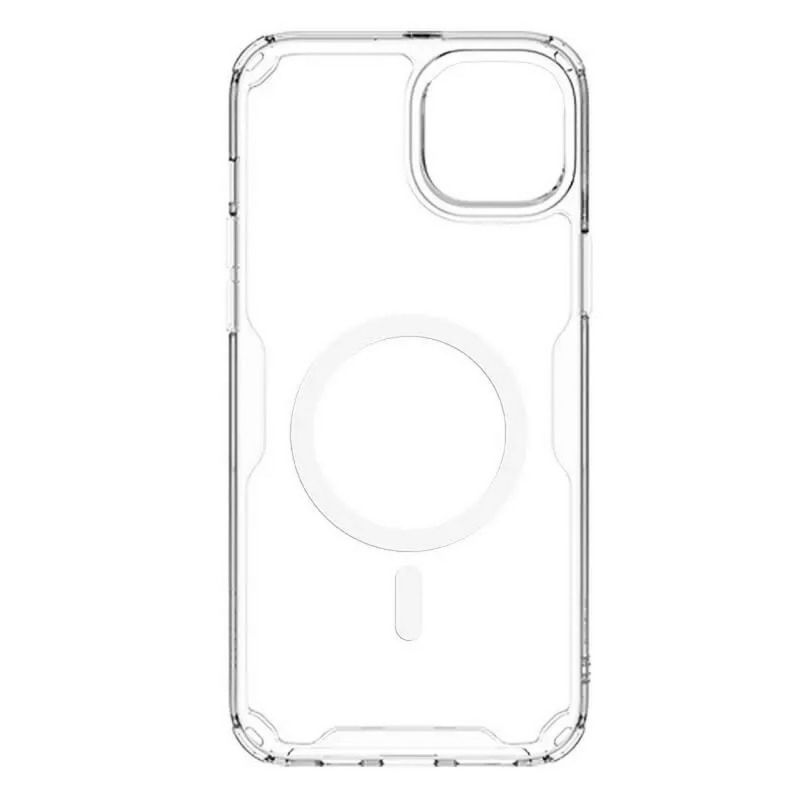 

Чехол Nillkin Nature TPU Pro Magnetic Case 7021342 White, (iPhone15), Nature TPU Pro Magnetic Case
