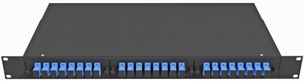 фото Кросс оптический стоечный  TopLAN КРС-Top-1U-24SC/U-OS2-BK в Красноярске