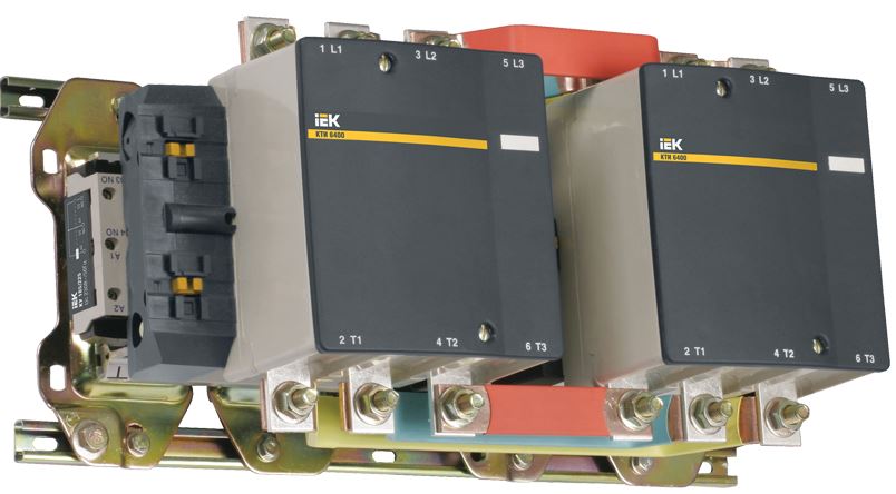 

Контактор IEK KKT63-400-400-10 КТИ-64003 реверс 400А 400В/АС3, KKT63-400-400-10