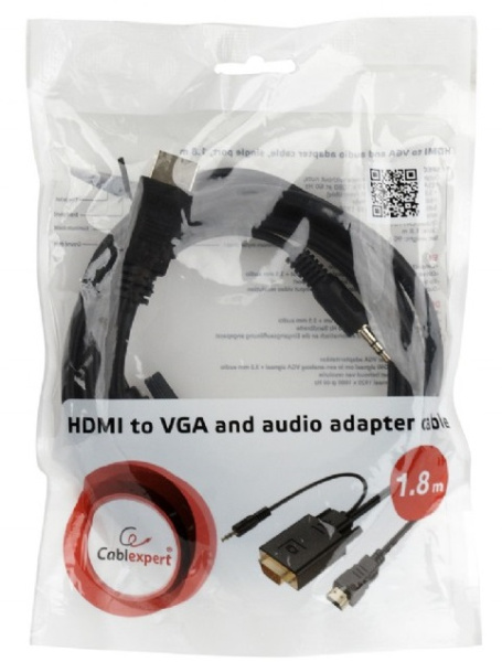 фото Переходник  Cablexpert A-HDMI-VGA-03-5M в Уфе