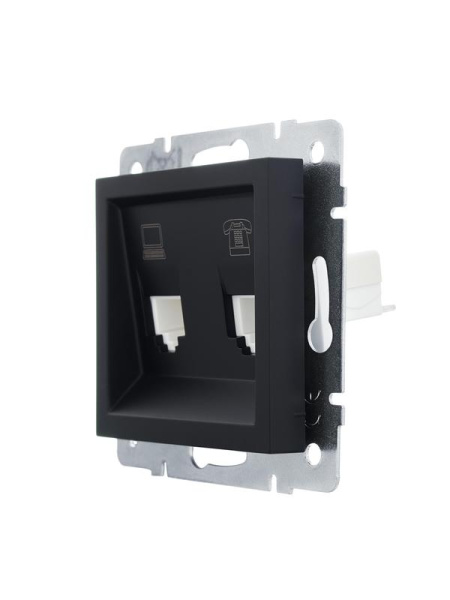 фото Розетка компьютерная+телефонная Lezard 742-4288-143 в Екатеринбурге