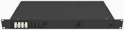 фото Кросс оптический стоечный TopLAN КРС-Top-1U-08LC/U-OM2-BK